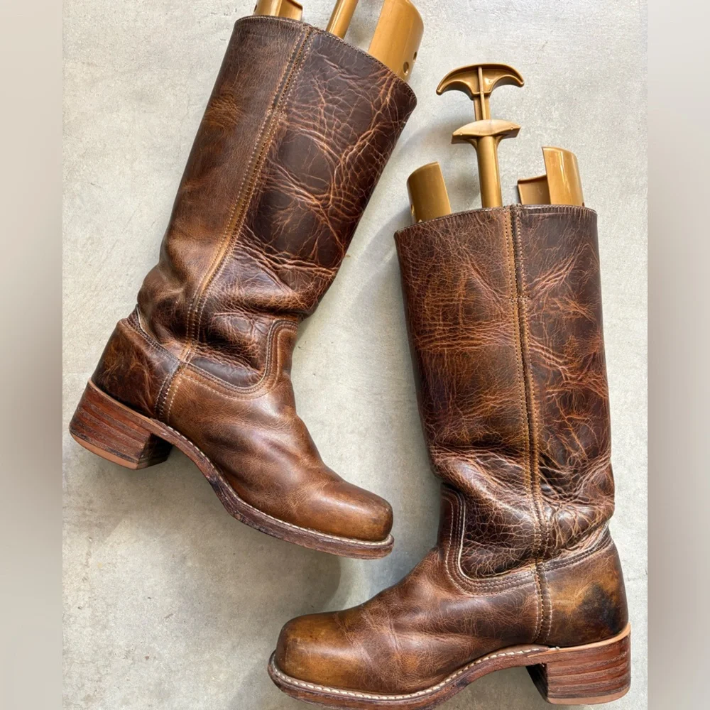 FRYE 🇺🇸 Campus 14L Boots - Picture 14 of 16